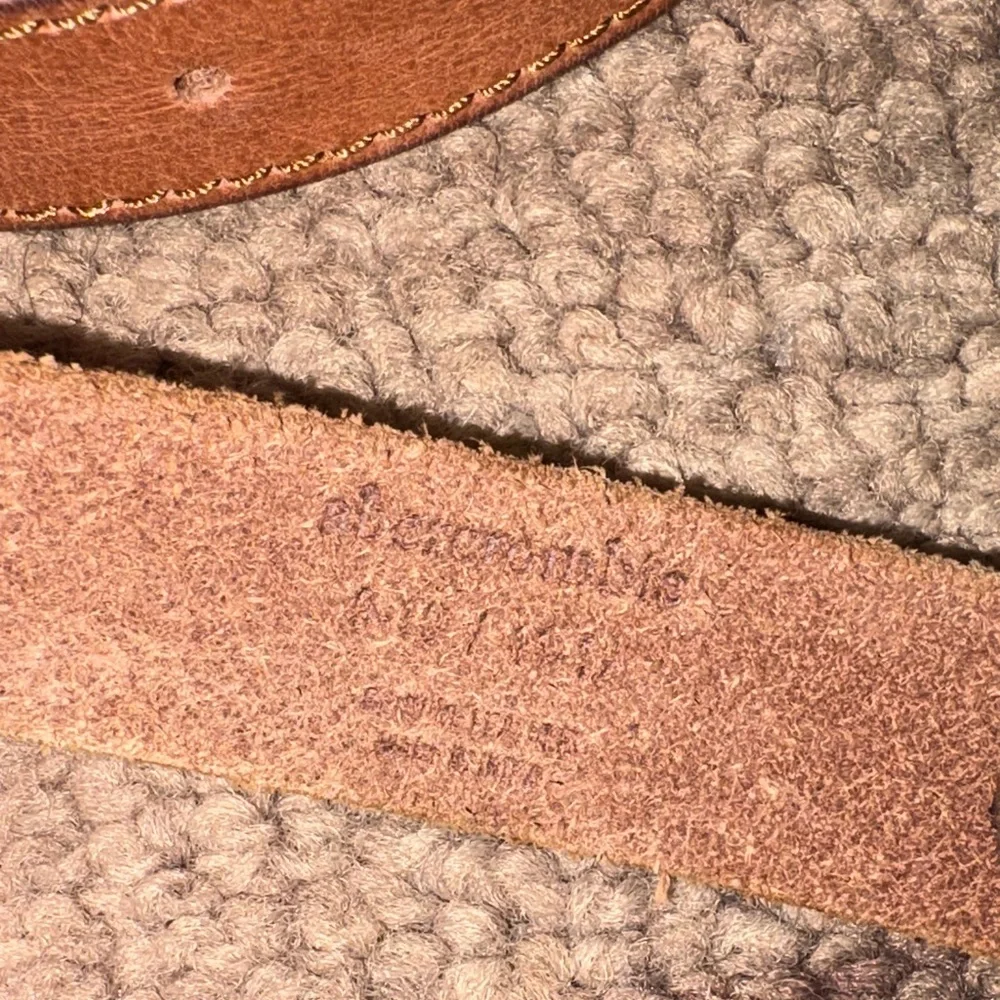 Abercrombie & Fitch Brown Leather Belt